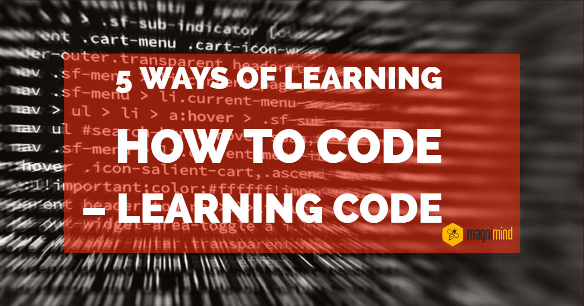 5 ways of learning how to code