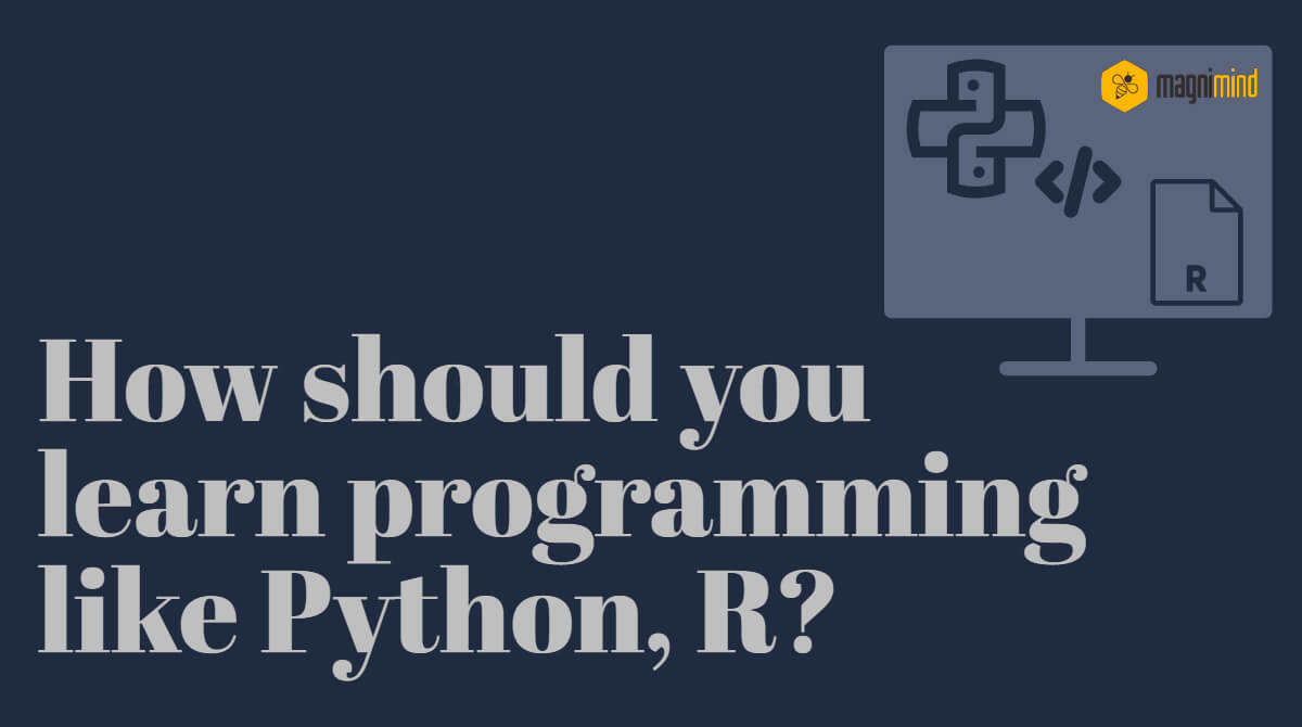 How should you learn programming like Python, R?