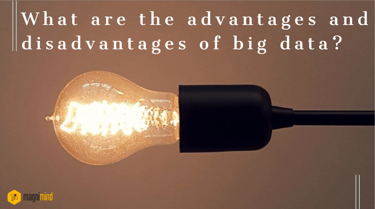 What are the advantages and disadvantages of big data