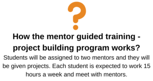 How the mentor guided training - project building program works